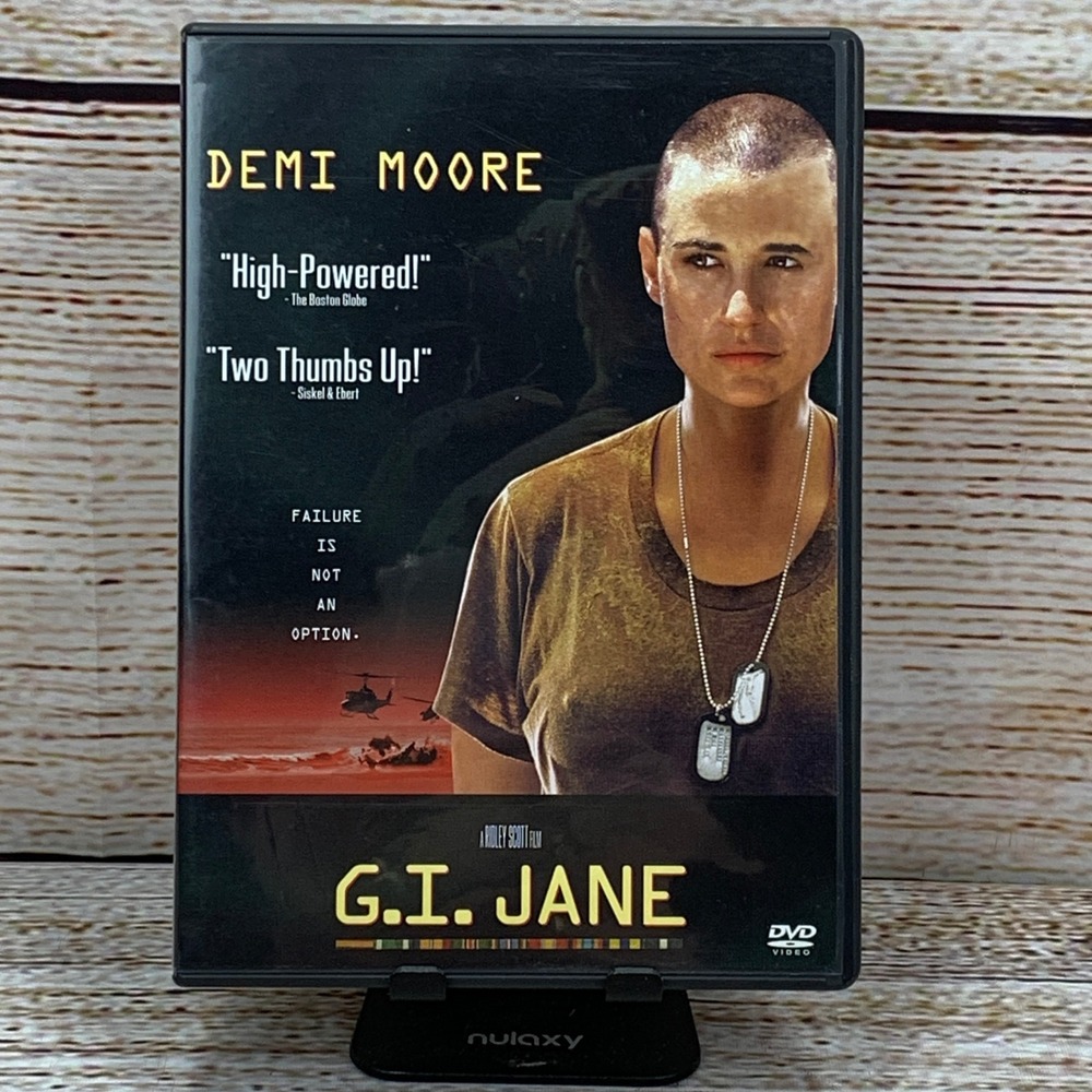GI Jane [1997 DVD] Demi‎ Moore Movie Film Action Military Drama